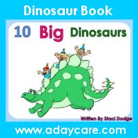 10 Big Dinosaurs Book