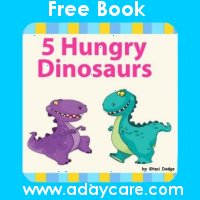 Five Hungry Dinosaurs