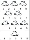 How Many Clouds Worksheet