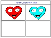 Heart Color Match Up Game