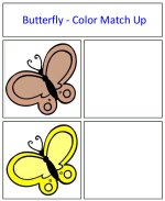 Butterfly Color Match Up Game