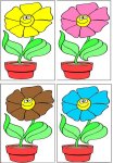 Match The Flowers By Color Game