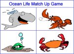 Ocean Life Match Up Game
