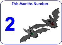 Toddler Number Display – Number 2, Number One