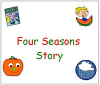 Preschool October Four Seasons Book