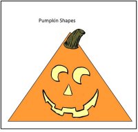 Preschool pumpkin theme Book Pumpkin Shape Story for October