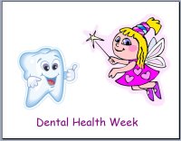 Preschool February Curriculum Dental Health Theme Poster