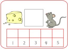 The mice are hungry counting game