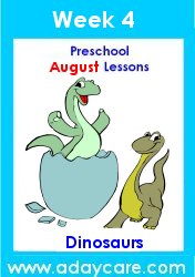 Dinosaur Theme lesson plans