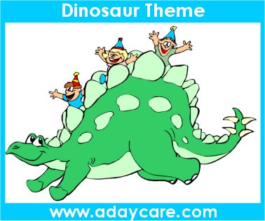 Dinosaur Theme Preschool Lesson Plans