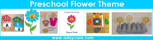 Flower Theme For Preschool