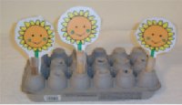Young Toddler Flower Peg Board
