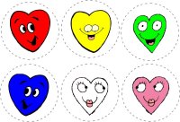 Preschool Valentine’s Day theme gross motor find the hearts
